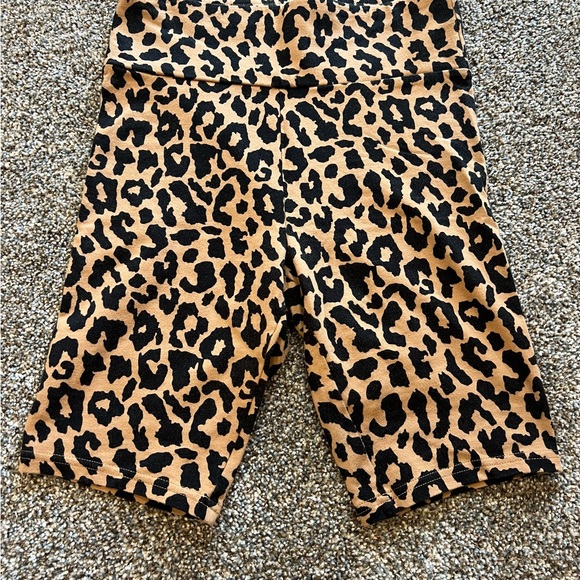 wild fable Pants - Wild Fable Tan and Black Animal Print Shorts
